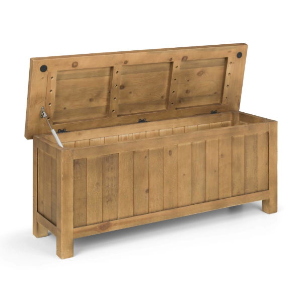 Aspen Storage Bench – Reclaimed Pine - Living with Luxury