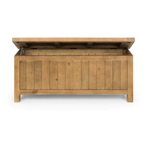 Aspen Storage Bench – Reclaimed Pine - Living with Luxury