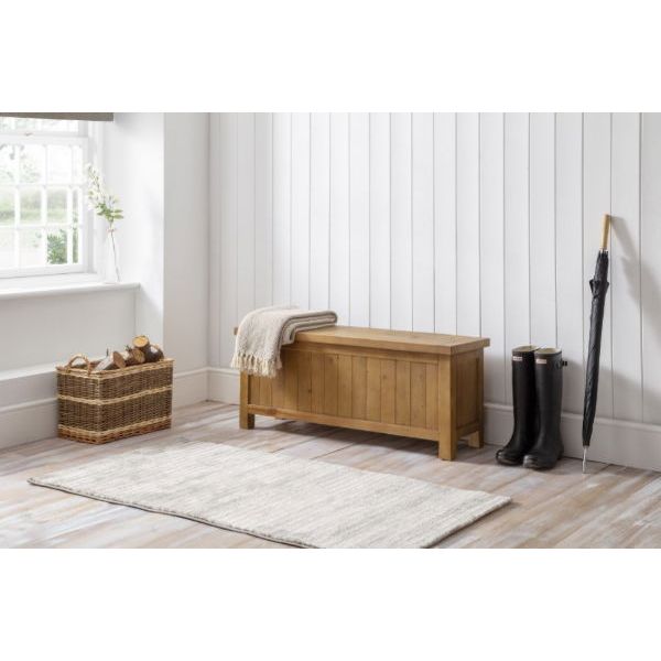 Aspen Storage Bench – Reclaimed Pine - Living with Luxury