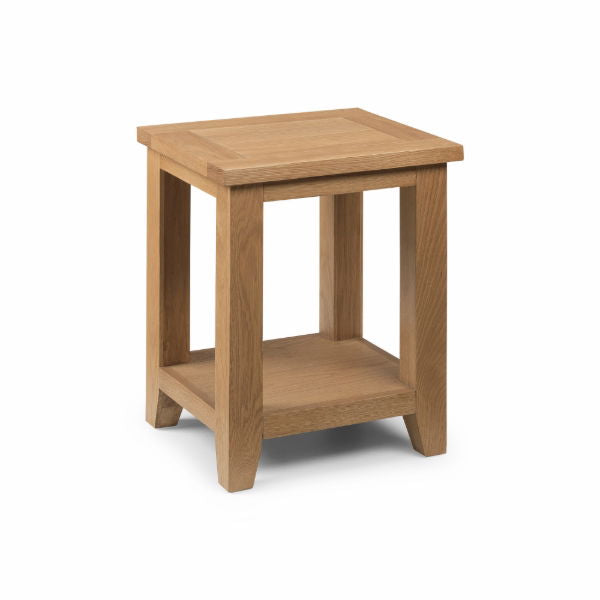 Astoria Lamp Table – Waxed Oak - Living with Luxury