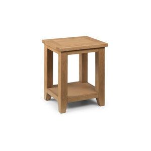 Astoria Lamp Table – Waxed Oak - Living with Luxury