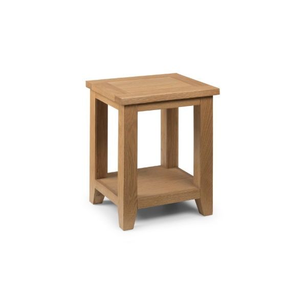 Astoria Lamp Table – Waxed Oak - Living with Luxury