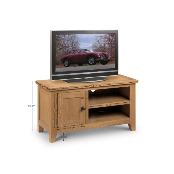 Astoria TV Unit – Waxed Oak - Living with Luxury