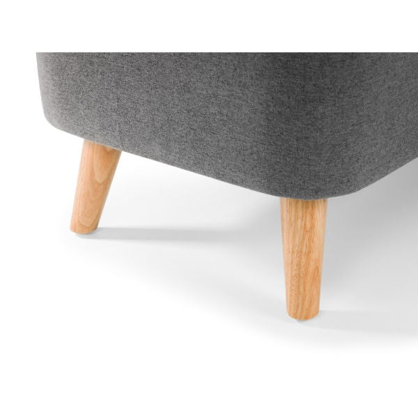 Astrid Blanket Box – Grey Linen - Living with Luxury