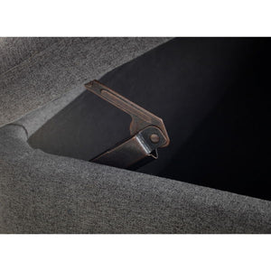 Astrid Blanket Box – Grey Linen - Living with Luxury