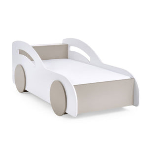 Atlantis Car Bed – White &amp; Taupe - Living with Luxury