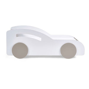 Atlantis Car Bed – White &amp; Taupe - Living with Luxury