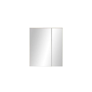 Austin Mirrored Bathroom Cabinet – Natural Wood - Living with Luxury