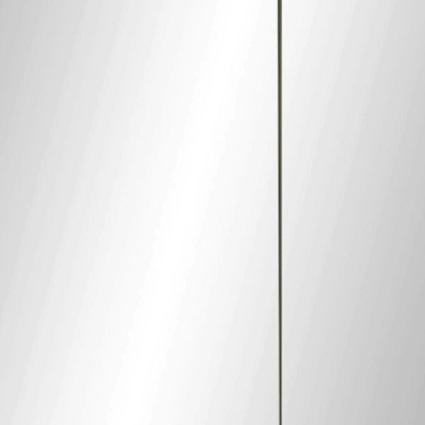 Austin Mirrored Bathroom Cabinet – Natural Wood - Living with Luxury