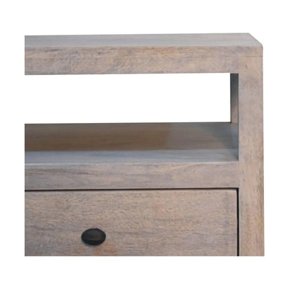 Acid Wash 2 Drawer Open Bedside Living with Luxury
