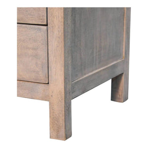 Acid Wash 2 Drawer Open Bedside