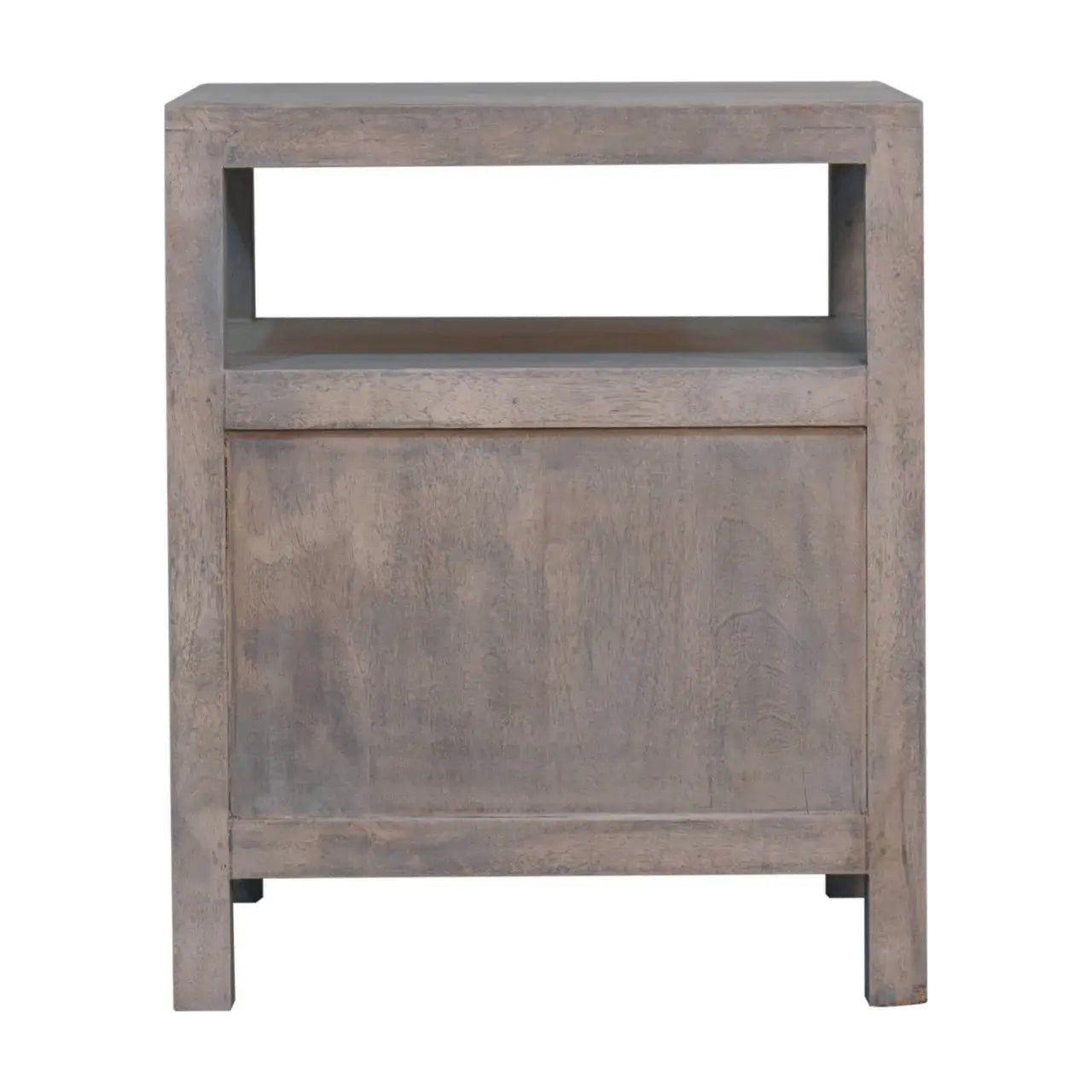 Acid Wash 2 Drawer Open Bedside Living with Luxury