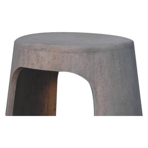 Acid Wash Open Side Table