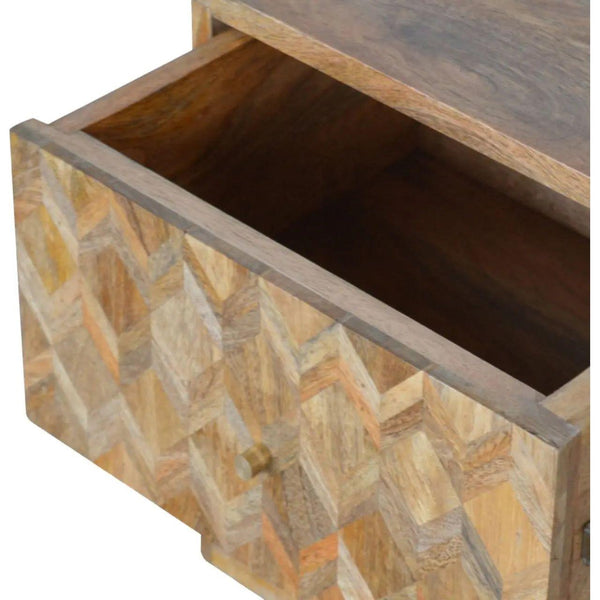 Assorted Oak-ish Bedside