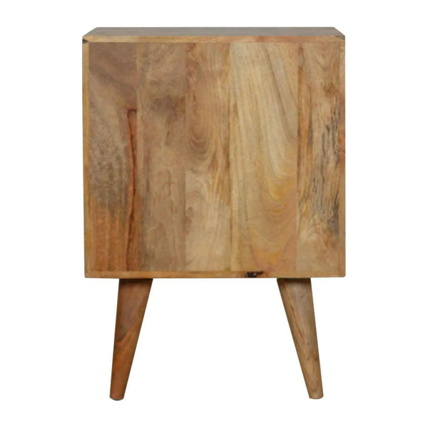 Assorted Oak-ish Bedside
