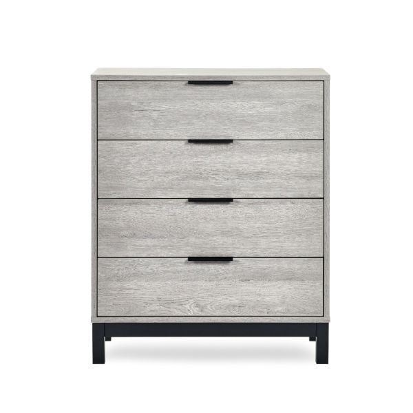 Bali 4 Drawer Chest - Grey Oak - Living with Luxury