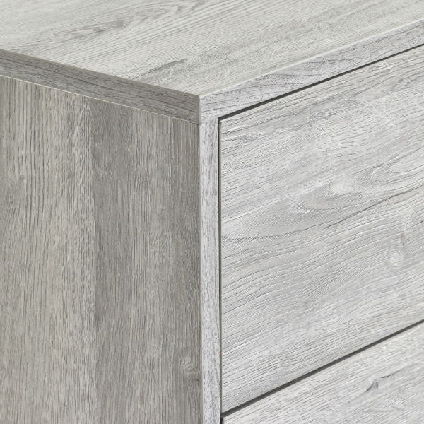 Bali 4 Drawer Chest - Grey Oak - Living with Luxury
