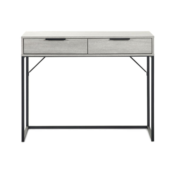 BALI 2 DRAWER DRESSING TABLE/DESK - GREY OAK - Living with Luxury
