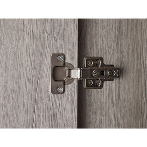 Bali 2 Door 1 Drawer Wardrobe - Grey Oak - Living with Luxury