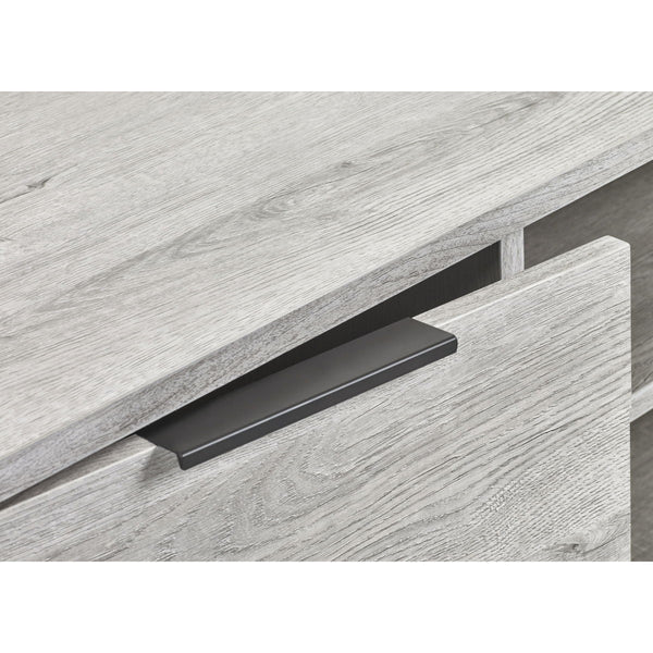BALI TV UNIT IN CLICK CLACK SYSTEM - GREY OAK - Living with Luxury