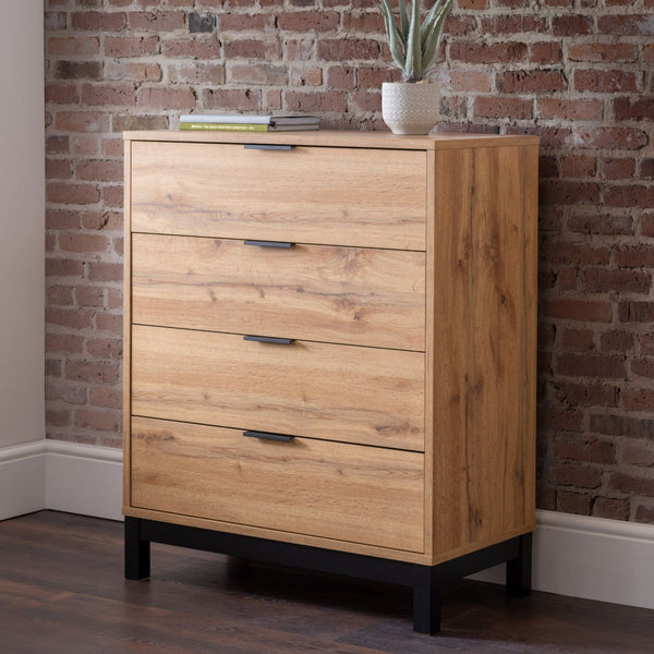 BALI 4 DRAWER CHEST -  - LIGHT OAK - Living with Luxury