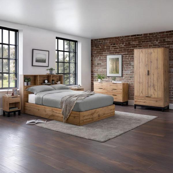 BALI 4 DRAWER CHEST -  - LIGHT OAK - Living with Luxury