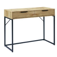 BALI 2 DRAWER DRESSING TABLE/DESK - LIGHT OAK - Living with Luxury