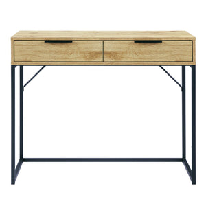 BALI 2 DRAWER DRESSING TABLE/DESK - LIGHT OAK - Living with Luxury