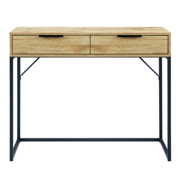 BALI 2 DRAWER DRESSING TABLE/DESK - LIGHT OAK - Living with Luxury