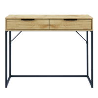 BALI 2 DRAWER DRESSING TABLE/DESK - LIGHT OAK - Living with Luxury