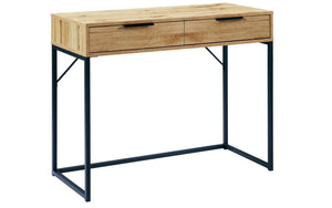 BALI 2 DRAWER DRESSING TABLE/DESK - LIGHT OAK - Living with Luxury