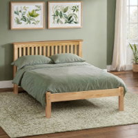 BARCELONA LFE PINE BED 135CM - Living with Luxury