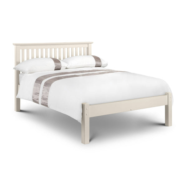 BARCELONA BED LFE WHITE 150CM - Living with Luxury
