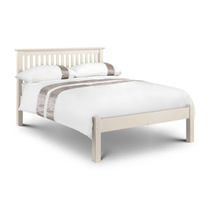 BARCELONA BED LFE WHITE 135CM - Living with Luxury