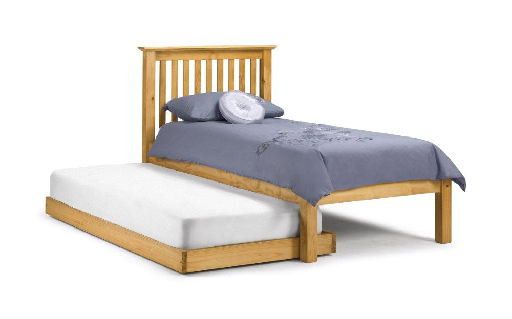BARCELONA BED LFE STONE WHITE 120CM - Living with Luxury