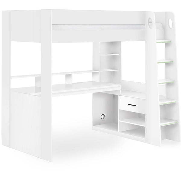 BLAZE GAMING HIGHSLEEPER  -  ALL WHITE - Living with Luxury