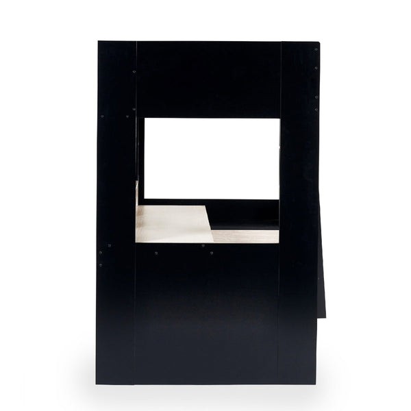 BLAZE GAMING HIGHSLEEPER - BLACK AND PALE WOOD - Living with Luxury