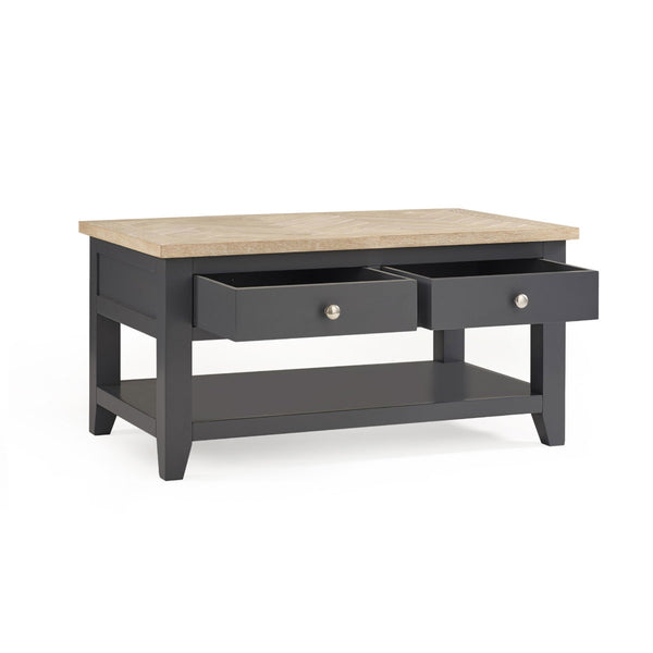 BORDEAUX COFFEE TABLE DARK GREY - Living with Luxury