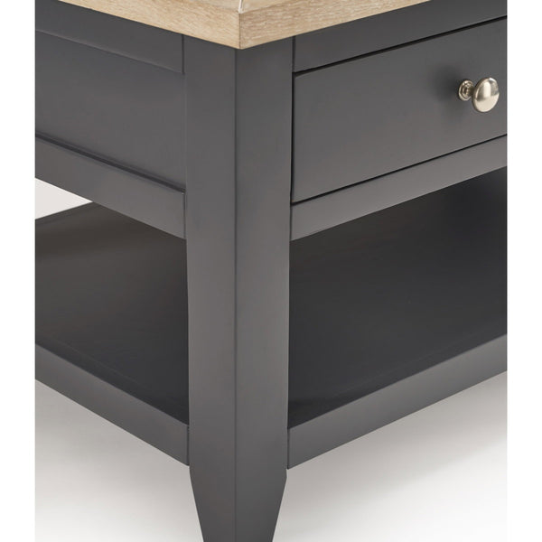 BORDEAUX NEST OF TABLES DARK GREY - Living with Luxury