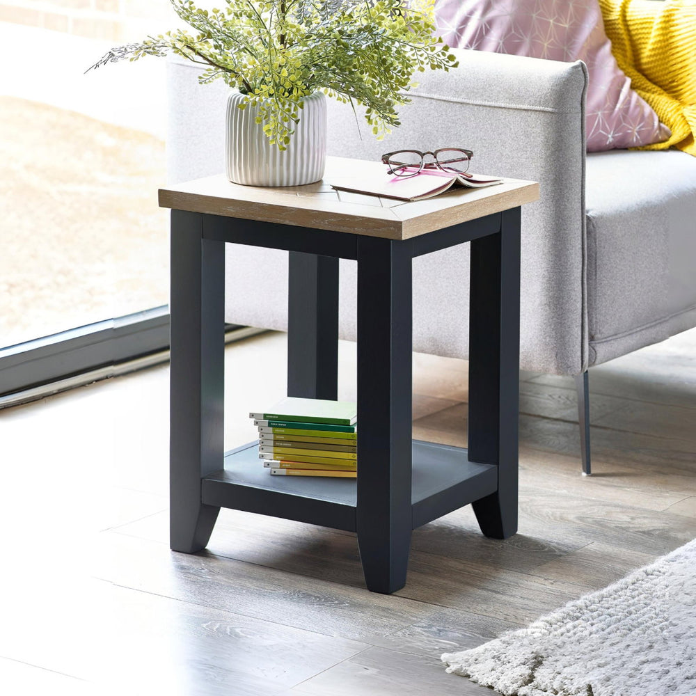 BORDEAUX NEST OF TABLES DARK GREY - Living with Luxury
