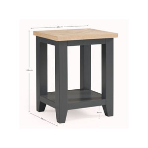 BORDEAUX NEST OF TABLES DARK GREY - Living with Luxury