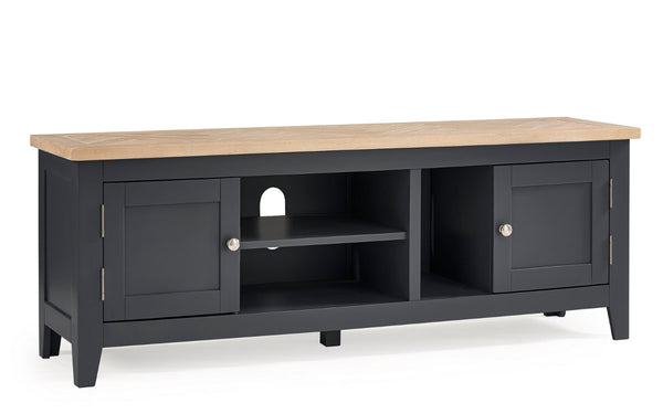 BORDEAUX TV UNIT DARK GREY - Living with Luxury