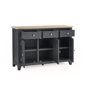 BORDEAUX SIDEBOARD DARK GREY - Living with Luxury