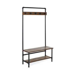 Boston Hallway Stand With Bench - Living with Luxury