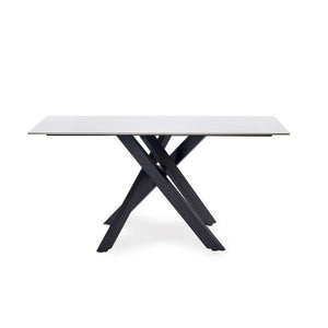 Bradley White Marble Dining Table - Living with Luxury