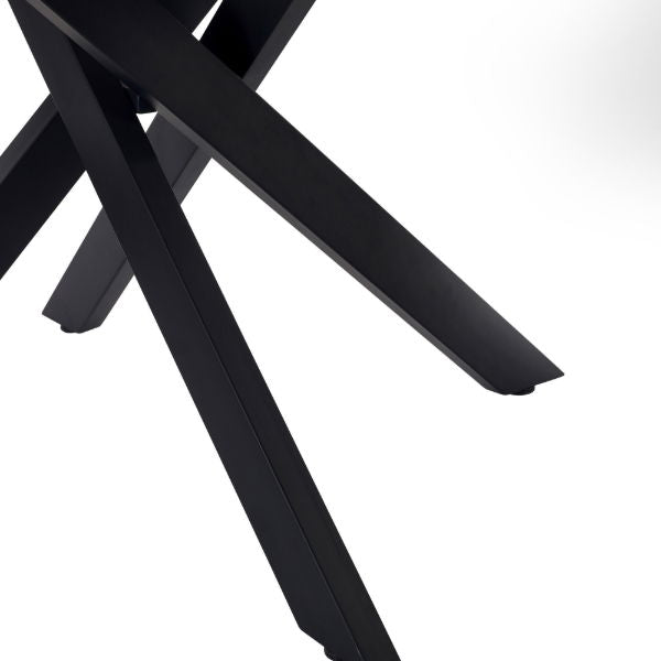 Bradley White Marble Dining Table - Living with Luxury