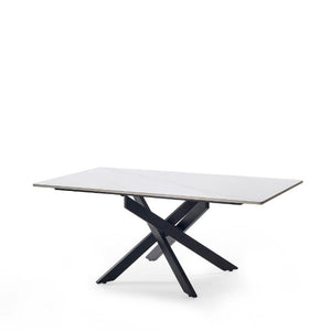 Bradley White Marble Coffee Table - Living with Luxury