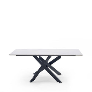 Bradley White Marble Coffee Table - Living with Luxury