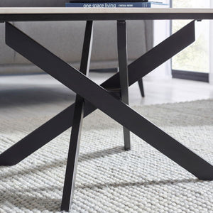 Bradley White Marble Coffee Table - Living with Luxury