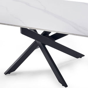 Bradley White Marble Coffee Table - Living with Luxury
